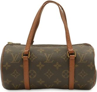 Louis Vuitton Brown Coated/Waterproof Canvas Papillon 22 (Authentic Pre-Loved)