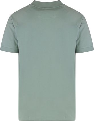 HUGO BOSS Mens Cotton Blend Sport Polo Green Shirts T-shirts And Polos