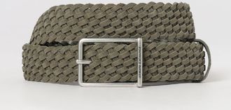A|X Armani Exchange Cintura in camoscio intrecciato