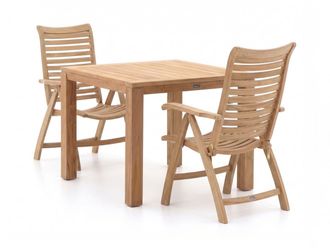 Sunyard Furniture Sunyard Corby/Buxton 90cm dining tuinset 3-delig verstelbaar