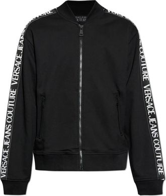 Versace Jeans Couture Rits-sweatshirt - Heren - Vesten met rits - Zwart - XS - Katoen - Hoodies & sweatvesten