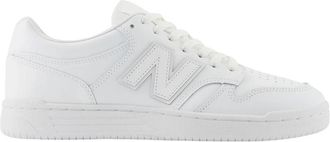 New Balance Leren Veterschoenen Met Rubberen Zool - Dames - Sneakers - Wit - 41 1/2 EU - Leer - Schoenen