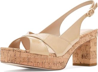 Pelle Moda Ilori Womens Dress Sandals Beige : 5.5 M, Leather