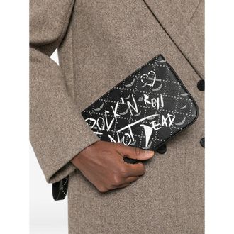 Zadig&Voltaire Star Print Clutch - Black