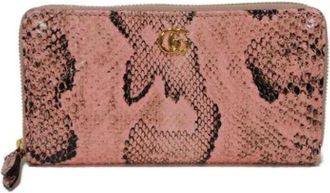 Gucci Pre-owned Wallets, female, Pink, Size: ONE SIZE Pre-owned Fabric wallets