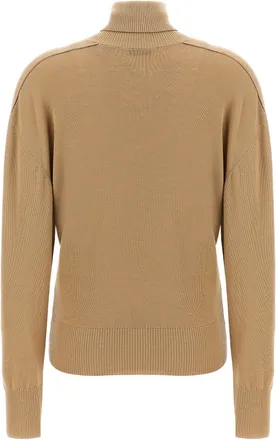 Burberry Womens Beige Wool Cardigan Clothing