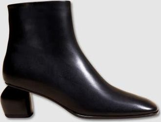 Mi-Mai Tadao Low Heel Ankle Boot in Black at Nordstrom, Size 10