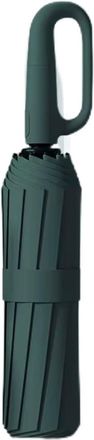 Generic Auto Open Close Umbrella (Dark Green)