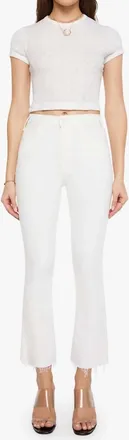 Mother Hustler Ankle Fray Jean In Fairest Of Them All