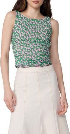 Diane Von F&uuml;rstenberg Athena Reversible Sleeveless Top in Provence Gossip Pink at Nordstrom, Size X-Small