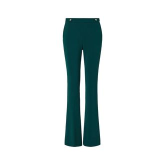 Liu Jo Flared broek - Dames - Broeken - Groen - Maat: M Zijde