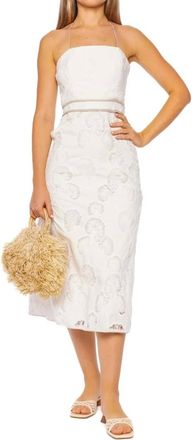 Azulu Merissa Dress In Ivory