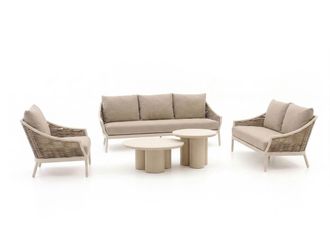 Apple Bee Milou/Tonga stoel-bank loungeset 5-delig 6-zits