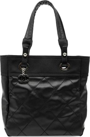 Chanel Pre-owned Diamond Quilted Tote Bag - Dames - Vintage Shopper - Zwart - ONE Size - Vintage