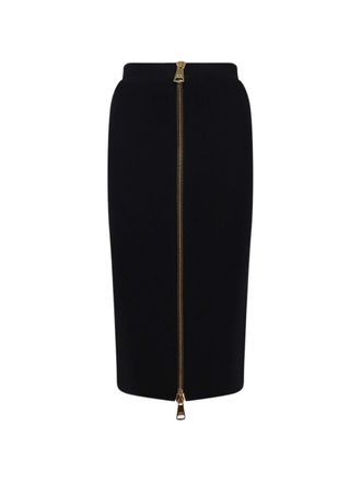 Elisabetta Franchi midi-rok met ritssluiting
