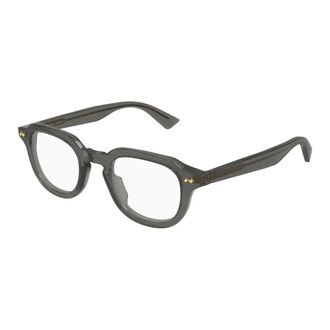 Bottega Veneta Panthos Optisch Montuur - Heren - Brillen - Grijs - 48 MM - Accessoires