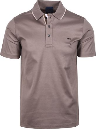 Paul & Shark Paul & Shark Mens POLO MUSHROOM - Brown Cotton - Size Large