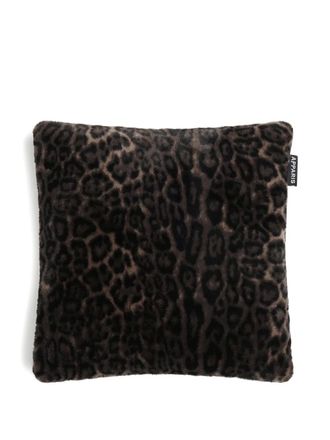 Apparis Brenn leopard pillow - unisex - Recycled Polyester - One Size - Brown