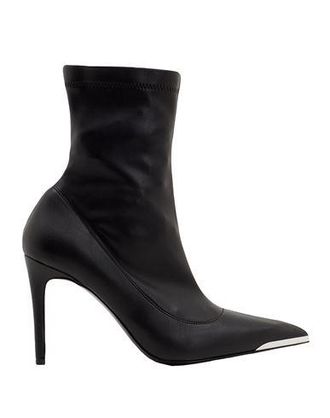 8 by YOOX STRETCH POINTY-DETAIL ANKLE BOOTS