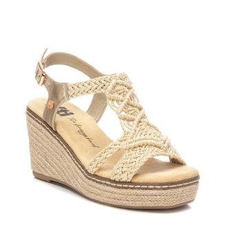 Xti Womens Braided Wedge Sandals