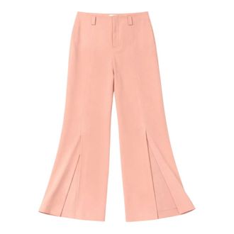 BABYLON Wide Trousers, female, Pink, Size: L Babylon Trousers Pink