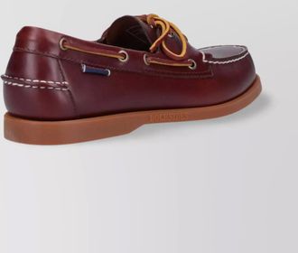 Sebago leather lace-up loafers