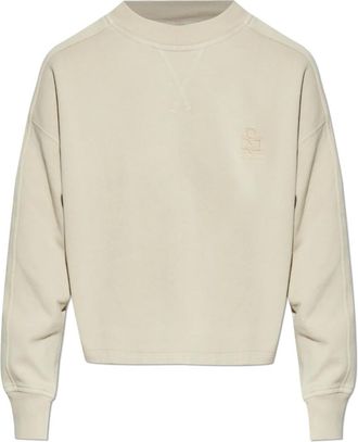 Isabel Marant Sweatshirts, female, Beige, Size: S Sunny Sweatshirt