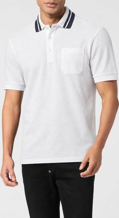 Philipp Plein Polo Uomo colore Bianco