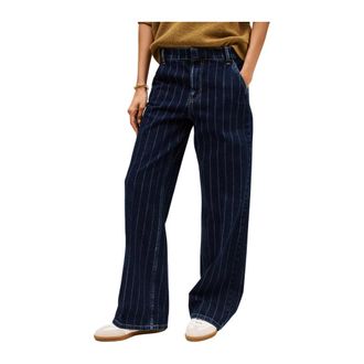 BA&SH Jeans, Dames, Blauw, M, Blauwe Jeans Recchi Stijl