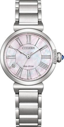 Citizen L Womens Silver Watch EM1060-87Y Stainless Steel - One Size