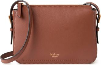 Mulberry Clovelly Leather Crossbody Bag in Bright Oak at Nordstrom