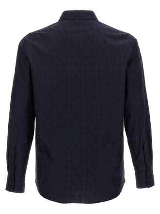 Valentino Garavani Toile Iconographe Shirt - Navy