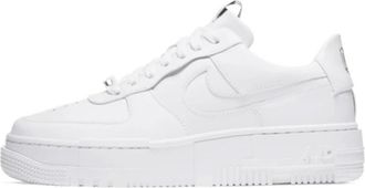 Nike Fitness, Dames, Wit, 36 1/2 EU, Leer, Air Force 1 Pixel