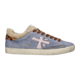 Premiata Stevend 8698m - Dames - Schoenen - Blauw - Maat: 41 EU Wol