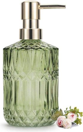 OEM Dispensador De Jab&oacute;n L&iacute;quido Para Manos De 390 Ml (12 Oz) Para Ba&ntilde;o Y Cocina Con Bomba De Pl&aacute;stico Abs - Verde