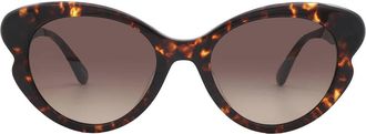 Kate Spade New York Brown Gradient Cat Eye Ladies Sunglasses ELINA/G/S 0086/HA 53