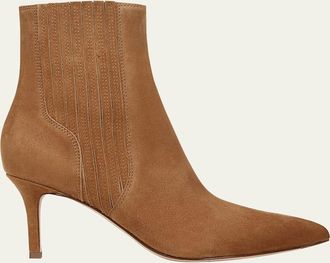 Veronica Beard 70mm Lisa Suede Stiletto Booties