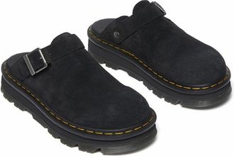 Dr. Martens Zebzag gesloten muiltjes in su&egrave;de