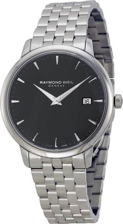 Raymond Weil Toccata Black Dial Mens Watch RW-5488-ST-20001