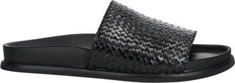 Vagabond Effie Slider - Dames - Sandalen - Zwart - 38 EU - Leer - Schoenen