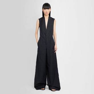Ann Demeulemeester Valerie Jumpsuit in Light Cotton Canvas