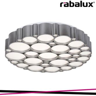 Rabalux Andela Ceiling Lights Led 48w 3 Step Dimming Silver