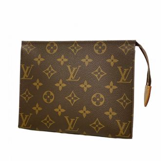 Louis Vuitton Brown Pouch (Pre-Owned)