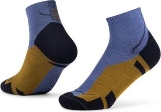 Buff Merino Lightweight Quarter Sock LWQ4 Merinosocken - Unisex | blau