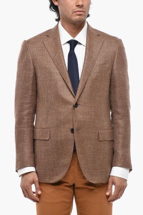 Corneliani Blazer Semifoderato LEADER con Tasche ad Aletta Corneliani
