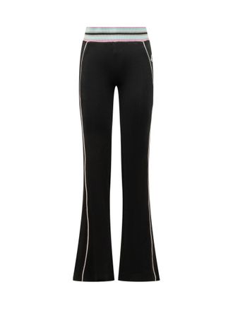 Off-white Black Slim Flat Front Pants