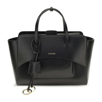 Hidesins The Flap Medium Handtas - Dames - Tassen - Zwart - Maat: ONE Size Katoen