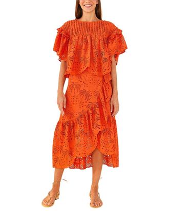 Farm Rio Palm Tree Richilier Blouse