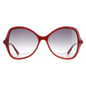 Chloé Chloe Butterfly Dames Donkere oranje grijze gradiënt Ch0001s