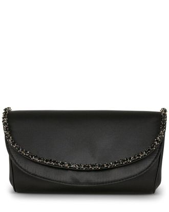 Badgley Mischka Talia Satin Clutch